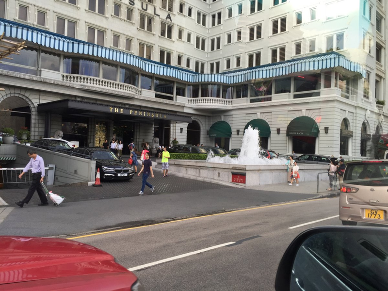 A few of the Peninsula Hotel’s record-breaking fleet of custom-ordered RR Phantom EWBs